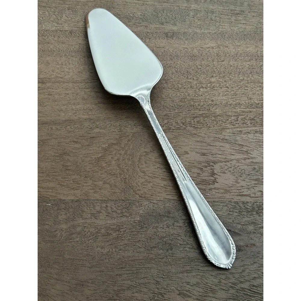 Reed & Barton Englefield Pie Cake Server Stainless Glossy 9.75